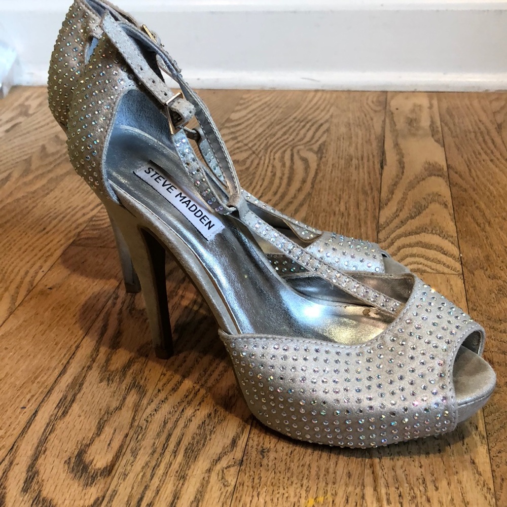 Steve Madden Diamond Studded Heels